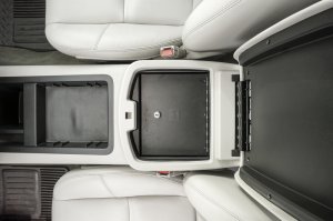 GMC Sierra 2500HD Console Safe - Tuffy Products - Keyed Lock - Black - `07-`14